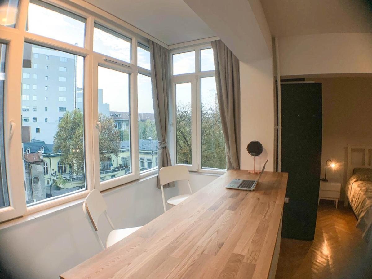 Luterana Studio Apartment Бухарест Экстерьер фото
